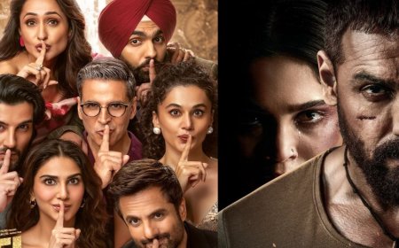 बॉक्‍स ऑफिस: पहले हफ्ते में ही हो गया बंटाधार! 'स्‍त्री 2' के सामने 'खेल खेल में' और 'वेदा' का चीटि‍यों जैसा हाल