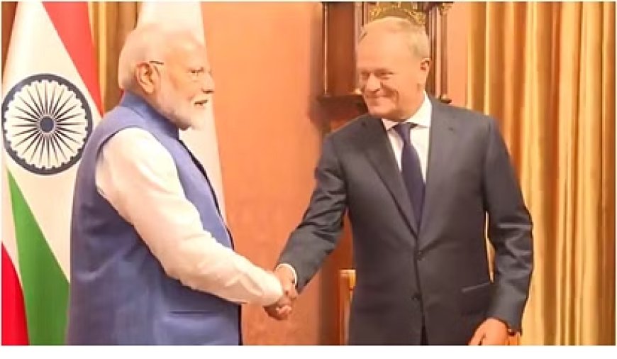 PM Modi Poland Visit Live Updates: Prime Minister Narendra Modi holds bilateral meeting with his Polish counterpart Donald Tusk