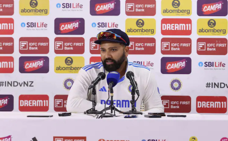 न्यूजीलैंड के खिलाफ सीरीज में हार के बाद रोहित शर्मा का बड़ा बयान: पूरी जिम्मेदारी ली, फैंस हुए हैरान