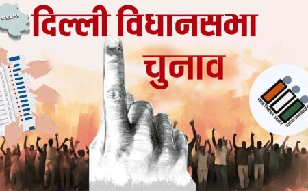 दिल्ली विधानसभा चुनाव से पहले शहर भर में पोस्टरों और होर्डिंग्स की भरमार, सत्तारूढ़ AAP और BJP के बीच पोस्टर युद्ध तेज़