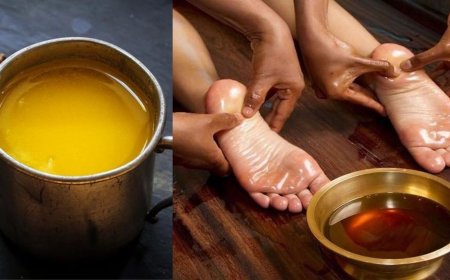 जानिए देसी घी मालिश क्यों है फायदेमंद ?