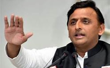 अखिलेश यादव का भाजपा पर तीखा हमला, अंबेडकर और संविधान के प्रति शत्रुता का आरोप