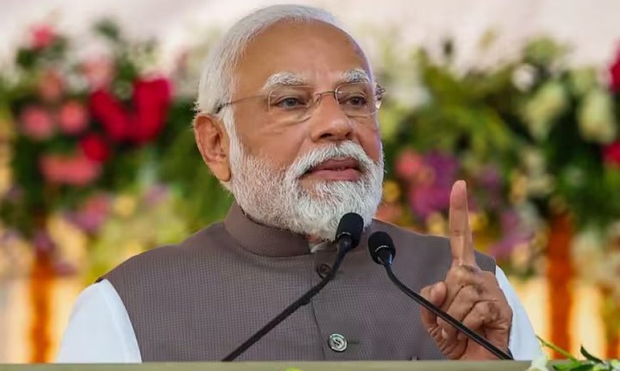 प्रधानमंत्री नरेंद्र मोदी ने राजस्थान में कांग्रेस को आड़े हाथों लिया, कहा किसानों के लिए कुछ नहीं किया