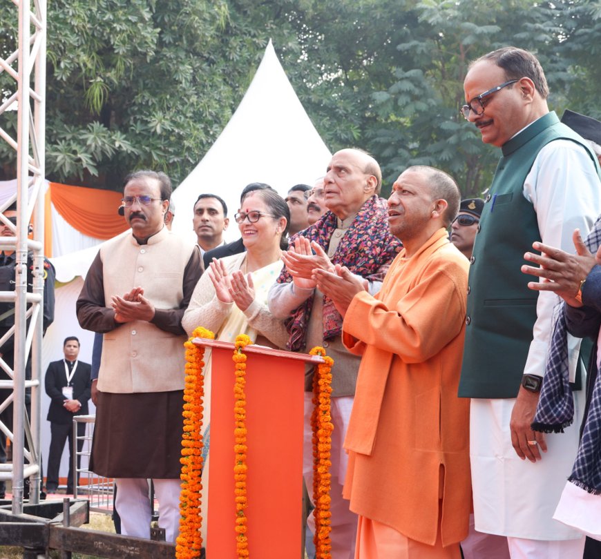 रक्षा मंत्री राजनाथ सिंह ने अटल बिहारी वाजपेयी की सुशासन और दूरदर्शिता को किया सलाम