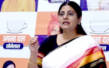 अपना दल की विशेष बैठक में अनुप्रिया पटेल ने पल्लवी पटेल के आरोपों पर कड़ी प्रतिक्रिया दी