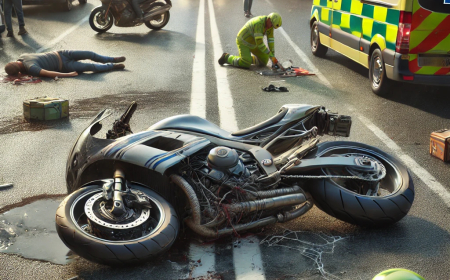 कौशाम्बी में सड़क हादसा: रोड रोलर ने बाइक सवार व्यक्ति को कुचला, मौके पर मौत