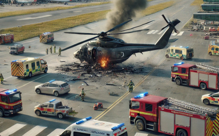 पोरबंदर एयरपोर्ट पर बड़ा हादसा: कोस्ट गार्ड का हेलीकॉप्टर क्रैश, पांच की मौत