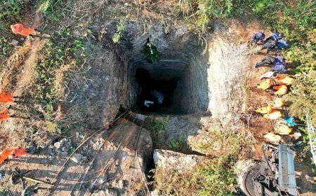 असम: दीमा हसाओ जिले में अवैध रैट-होल कोयला खदान में फंसे खनिकों का पता लगाने के लिए बचाव अभियान चौथे दिन भी जारी