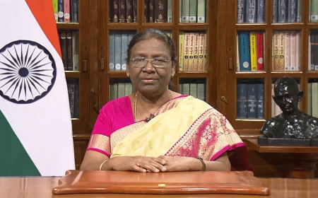 सरकार की तीसरी अवधि में कार्य पहले से तीन गुना तेज़ी से हो रहा है: राष्ट्रपति द्रौपदी मुर्मू