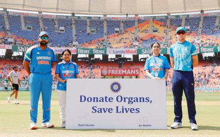 IND vs ENG: भारत और इंग्लैंड ने पहने हरे आर्मबैंड, अंगदान के प्रति जागरूकता फैलाने का संदेश