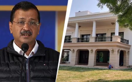 केजरीवाल के 'शीश महल' बंगले के नवीनीकरण पर CVC की जांच, भाजपा ने उठाए भ्रष्टाचार के सवाल
