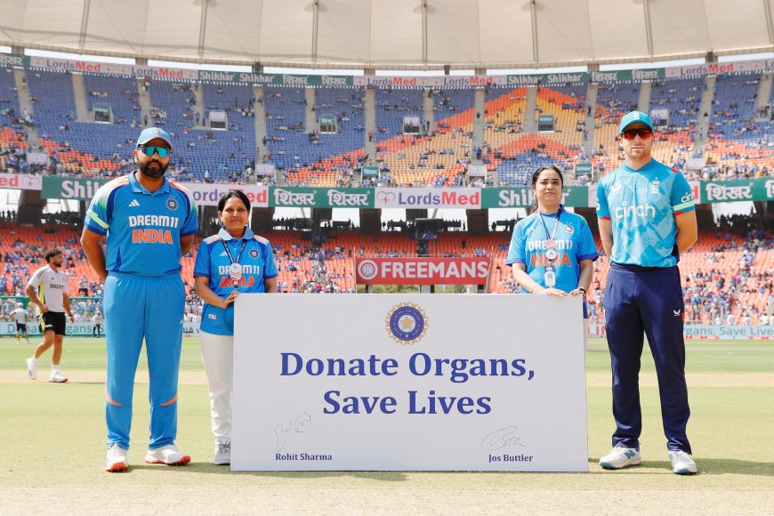 IND vs ENG: भारत और इंग्लैंड ने पहने हरे आर्मबैंड, अंगदान के प्रति जागरूकता फैलाने का संदेश