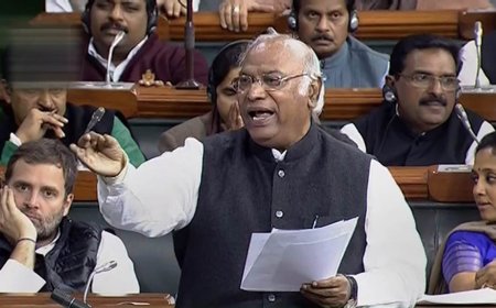 राज्यसभा में शिक्षा नीति को लेकर मल्लिकार्जुन खरगे का विवादित बयान, हंगामा मचा